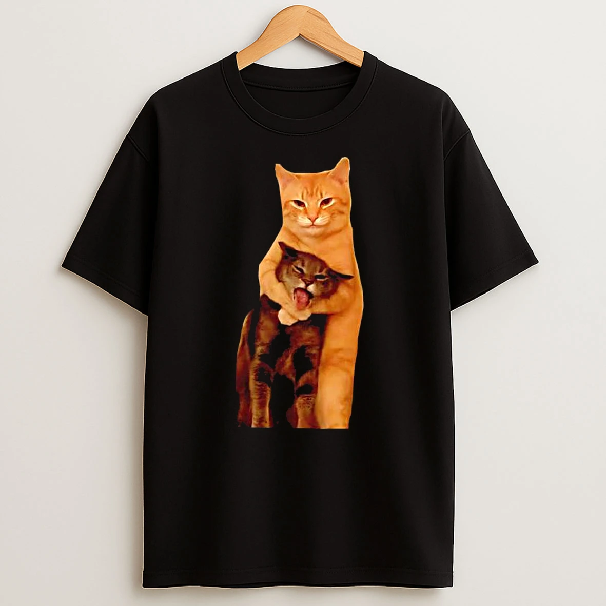 Two Domestic Cats Graphic T Shirt