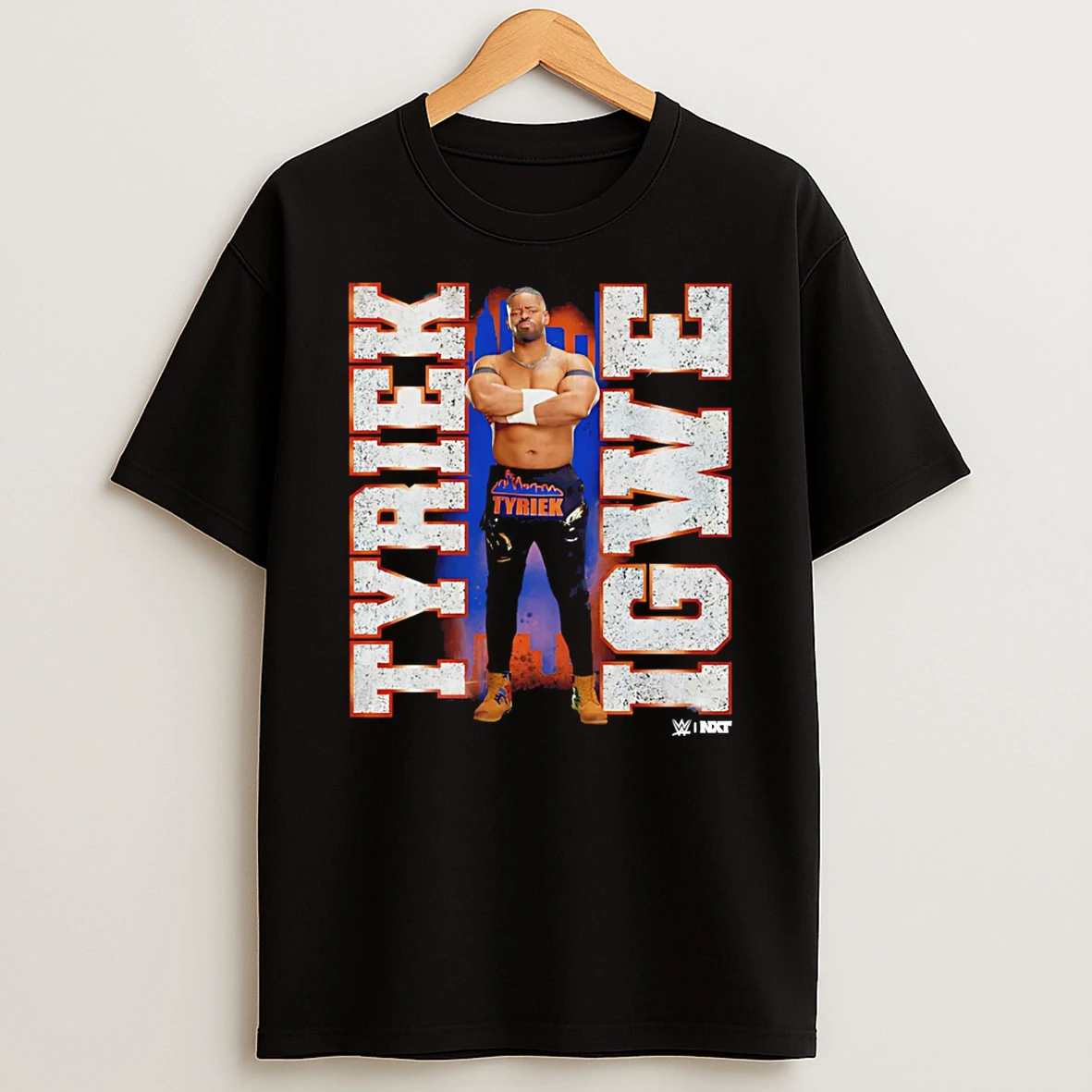 Tyriek Igwe Wwe Vertical Name Graphic T Shirt