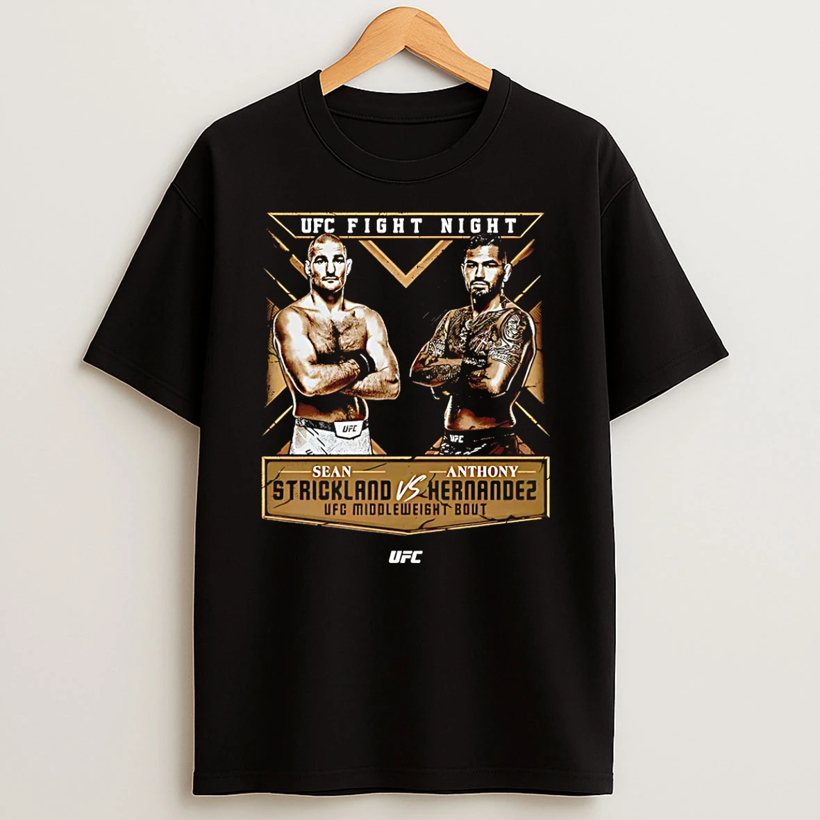 Ufc Fight Night Strickland Vs Hernandez 2026 T Shirt