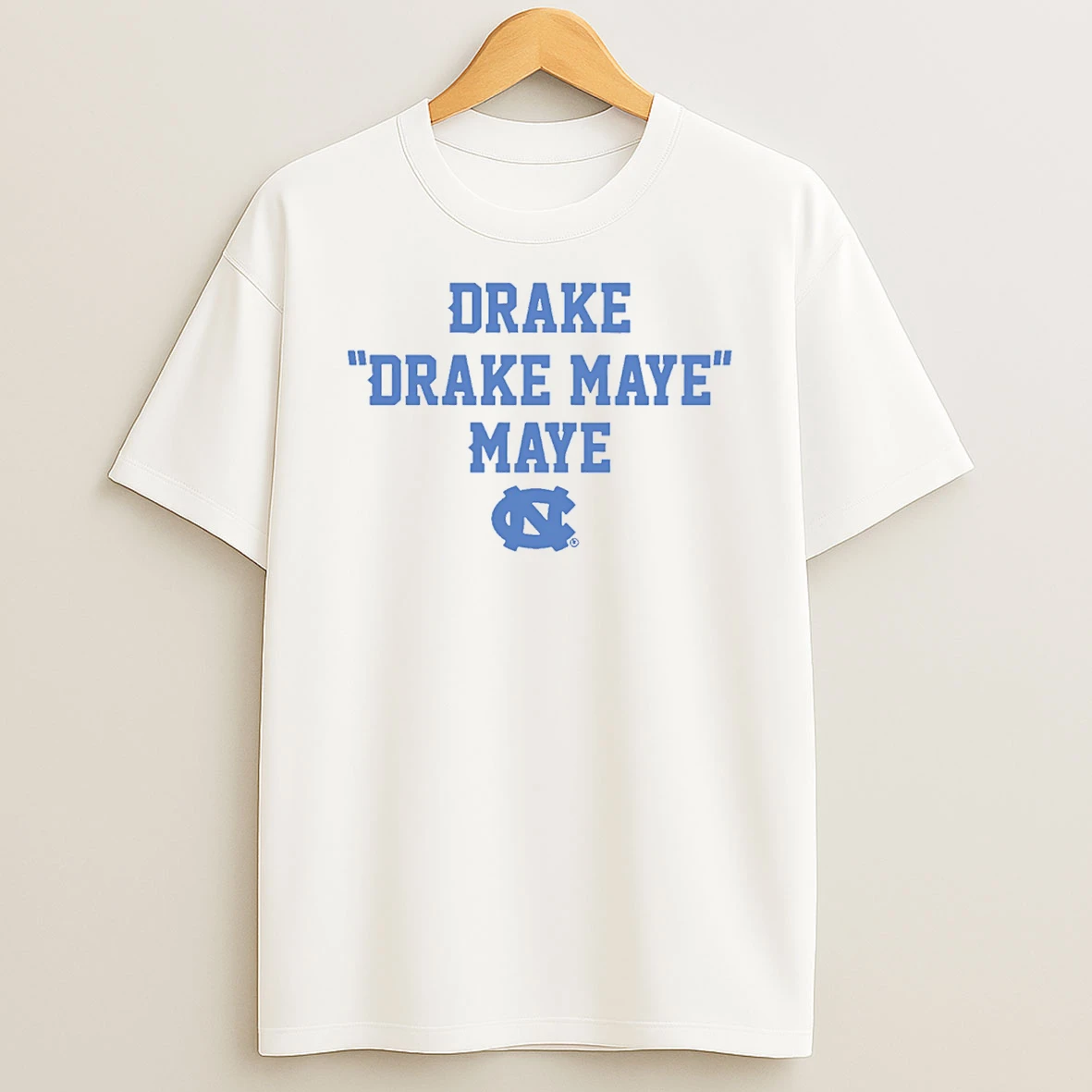 Unc Football Drake Drake Maye Maye Text T Shirt