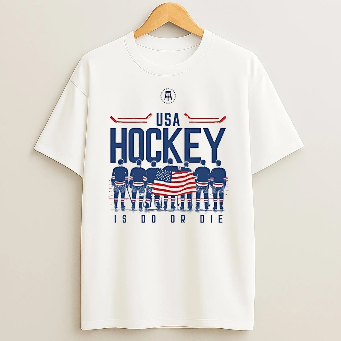 Usa Hockey Is Do Or Die Players Flag T Shirt