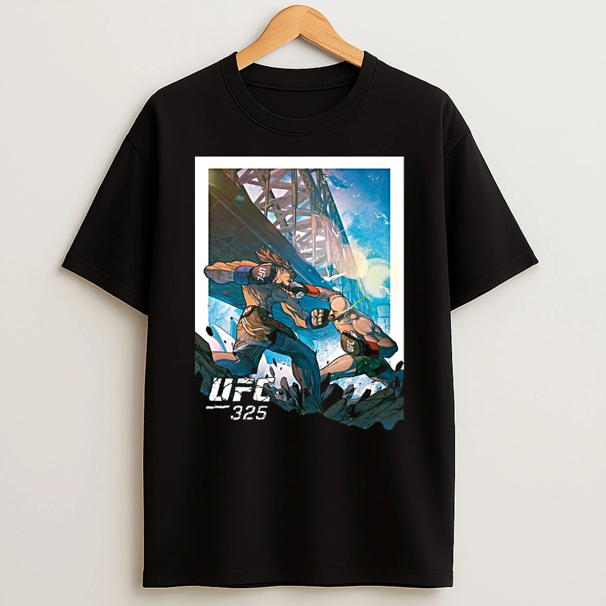 Ufc 325 Volkanovski Vs Lopes 2 Artist Series Comic T Shirt
