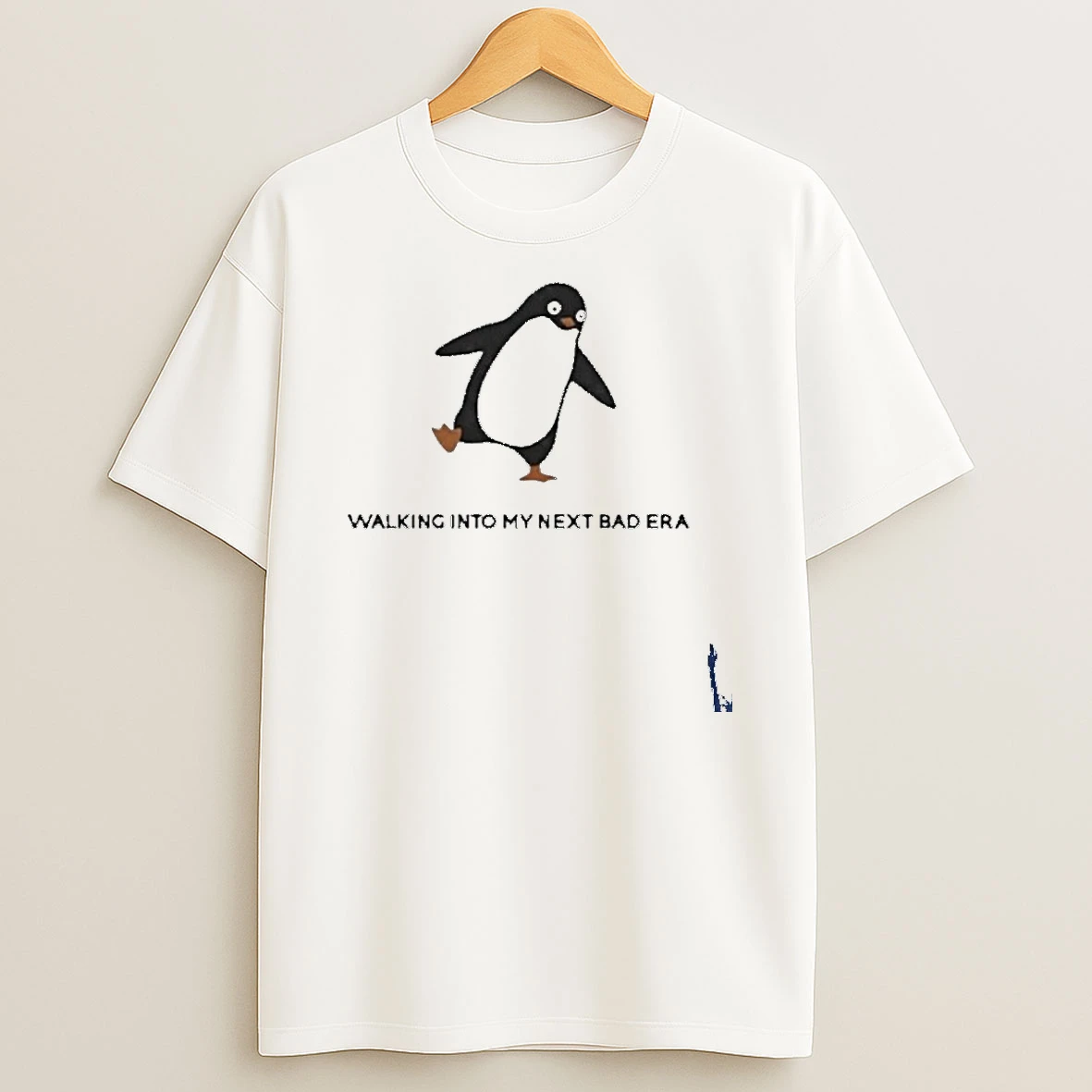 Unbothered Penguin Walking Into My Next Bad Era T Shirt