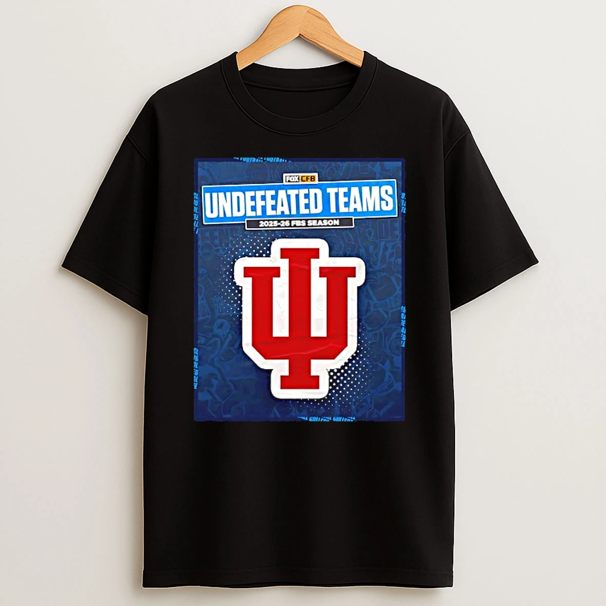 Undefeat Teams 2025 2026 Fbs Season Indiana Hoosiers National Champions T Shirt