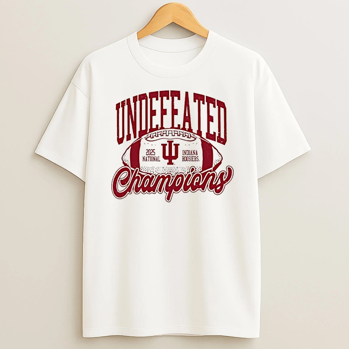 Undefeated Champions Indiana Hoosiers National Champions 2025 Gameday T Shirt