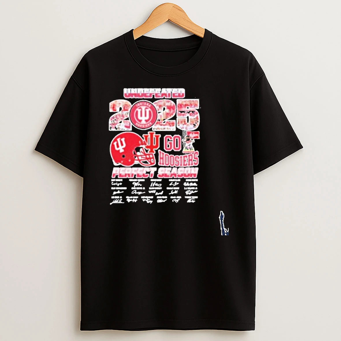 Undefeated Indiana Hoosiers 2025 Perfect Season Signature T Shirt
