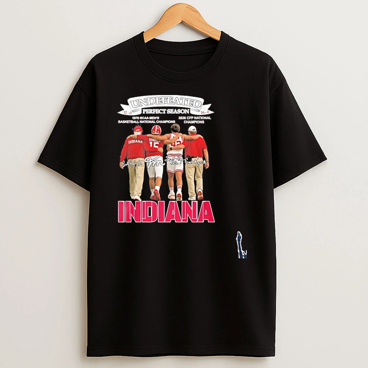 Undefeated Perfect Season Indiana Hoosiers Football And Basketball T Shirt