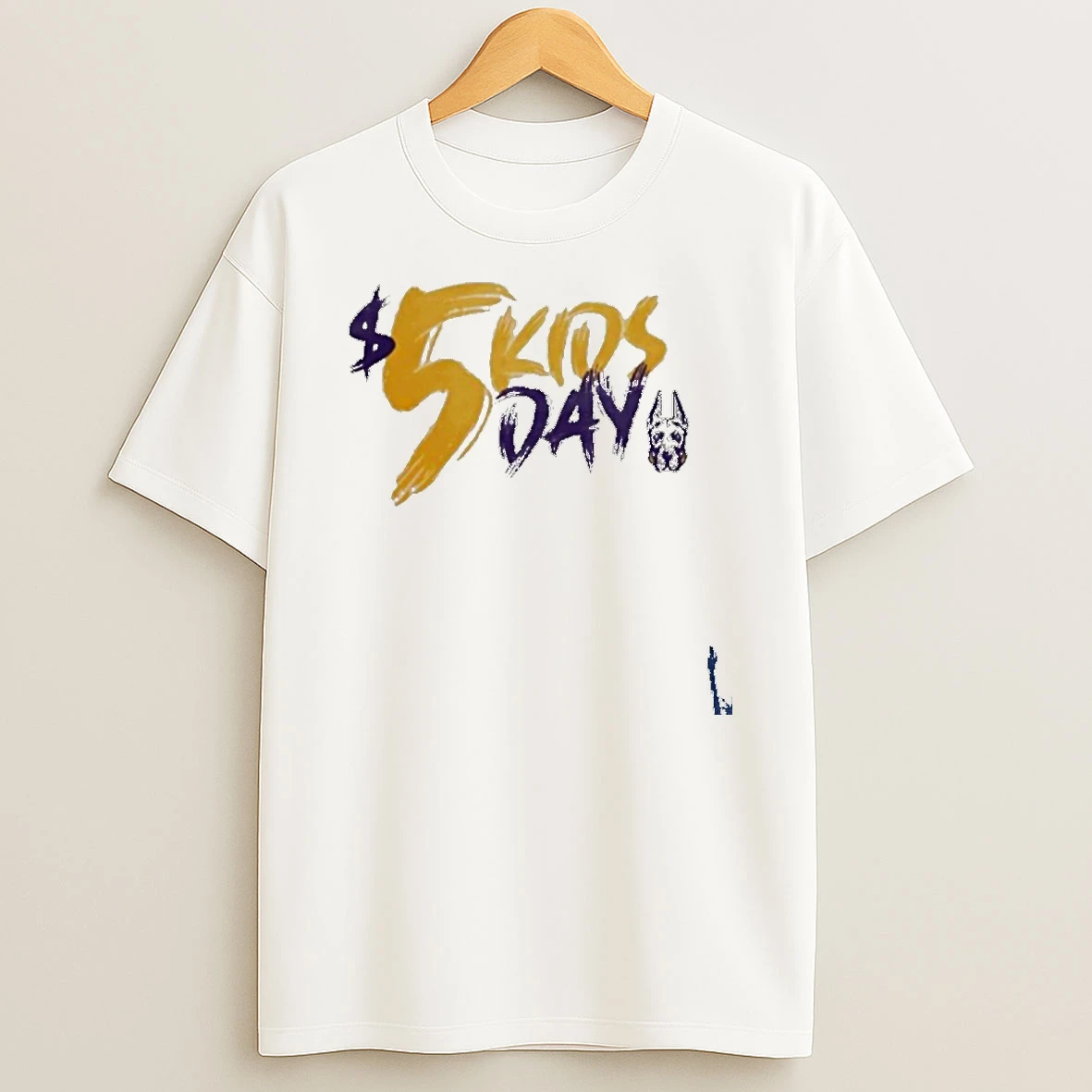 University At Albany Womens Basketball 5 Kids Day T Shirt