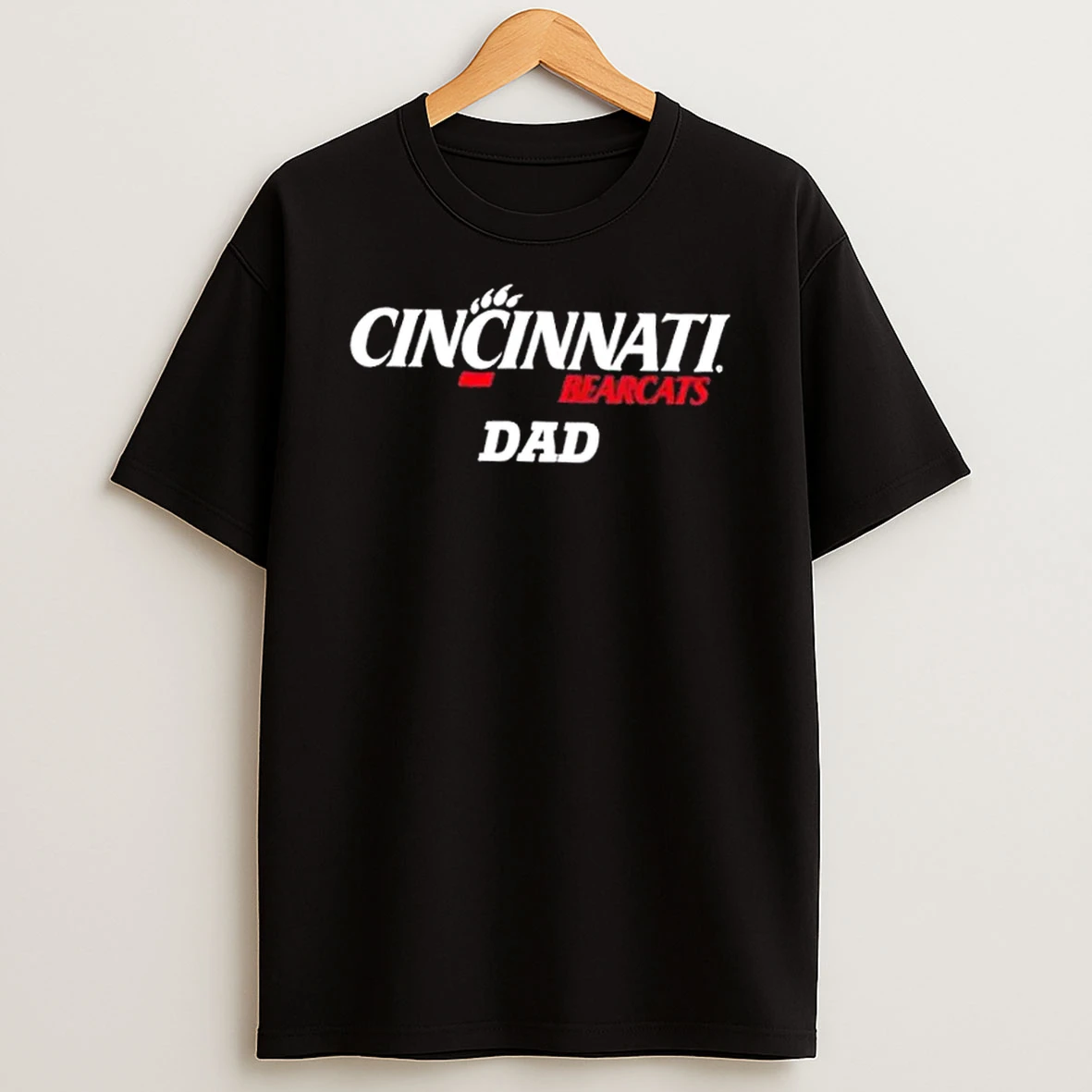 University Of Cincinnati Bearcats Dad Logo T Shirt