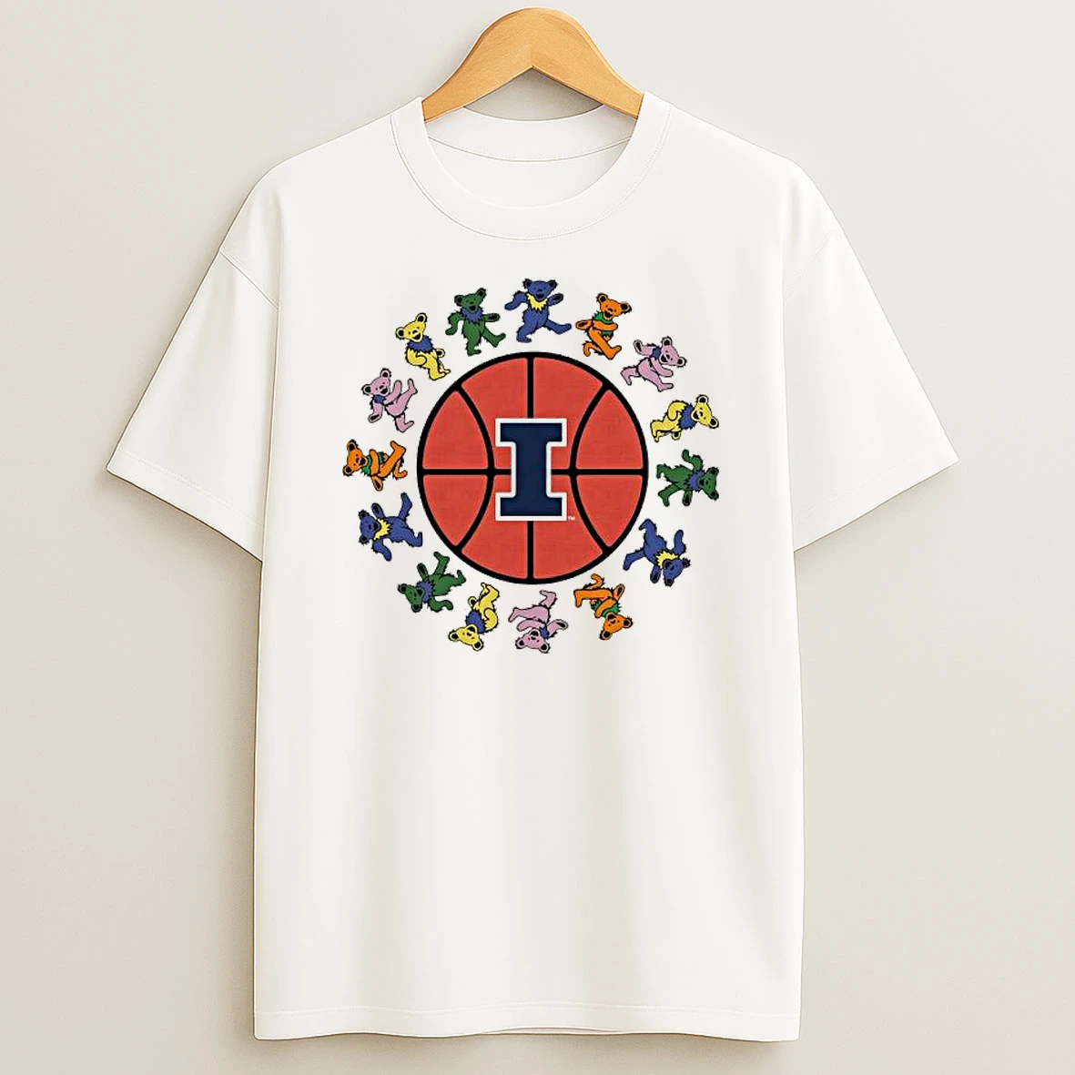 University Of Illinois And The Grateful Dead T Shirt