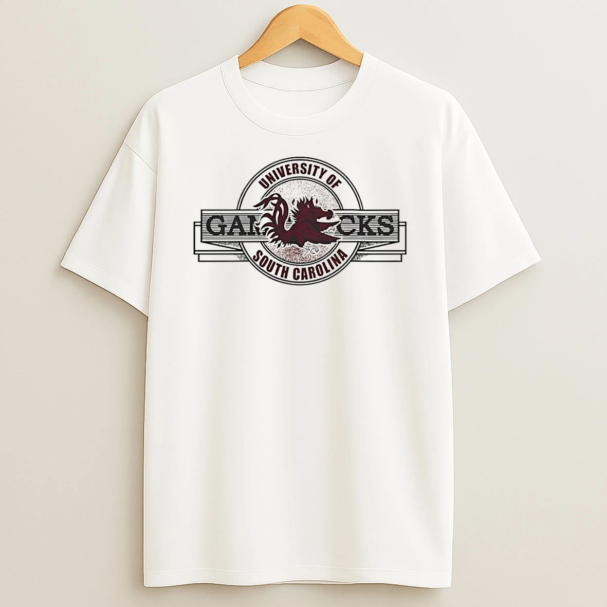 University Of South Carolina Gamecocks 80s Vintage T Shirt