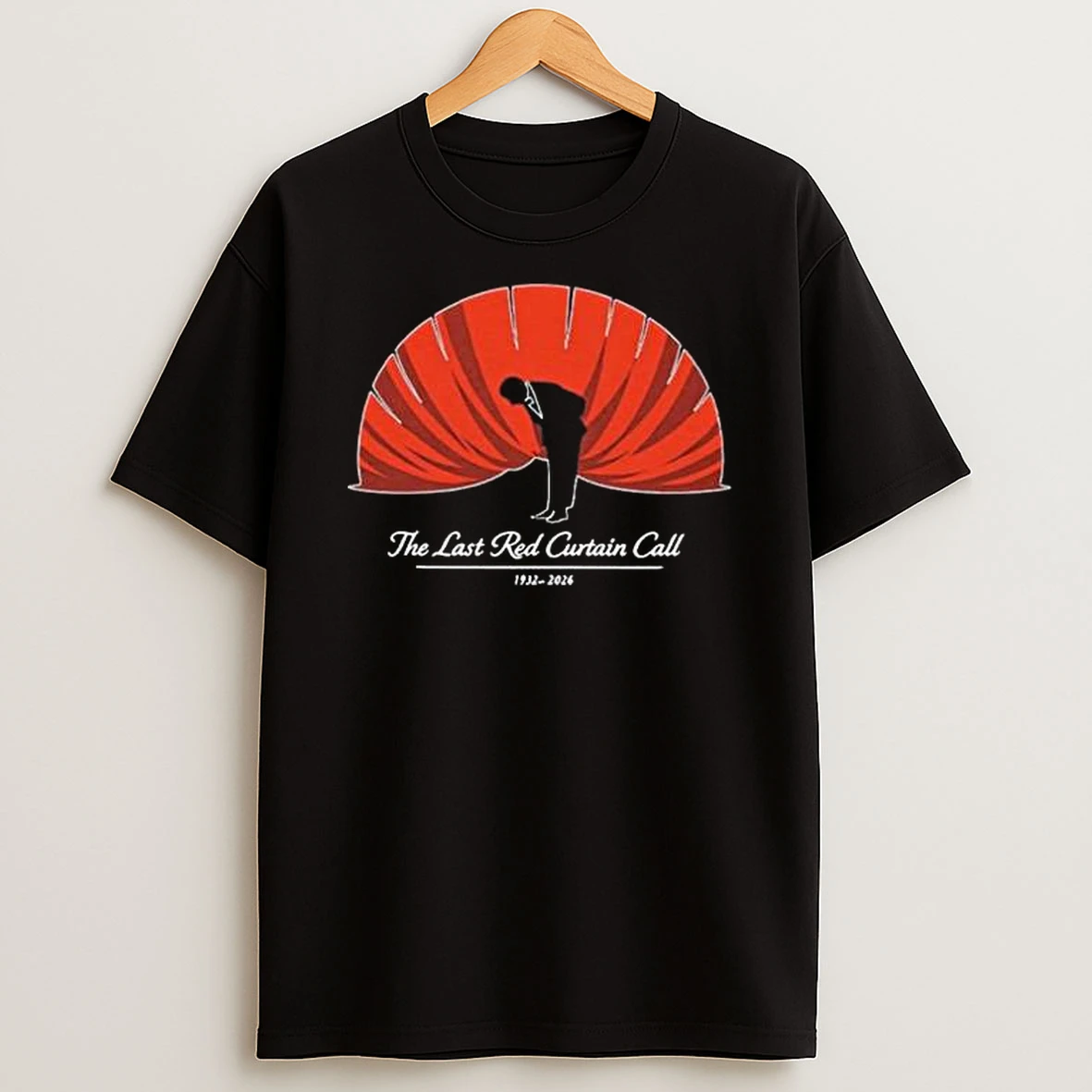 Valentino Garavani The Last Red Curtain Call 1932 2026 Silhouette T Shirt