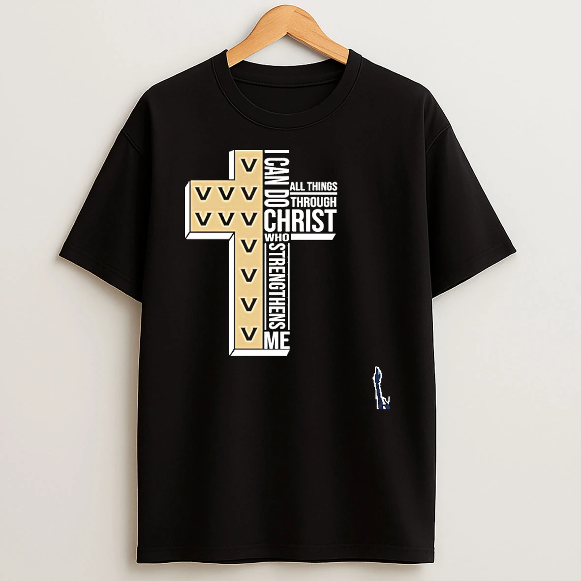 Vanderbilt Basketball I Can Do All Things Through Christ Who Strengthens Me T Shirt