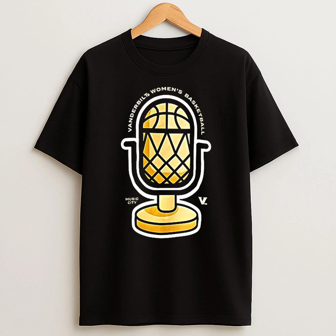 Vanderbilt Womens Basketball Music City T Shirt