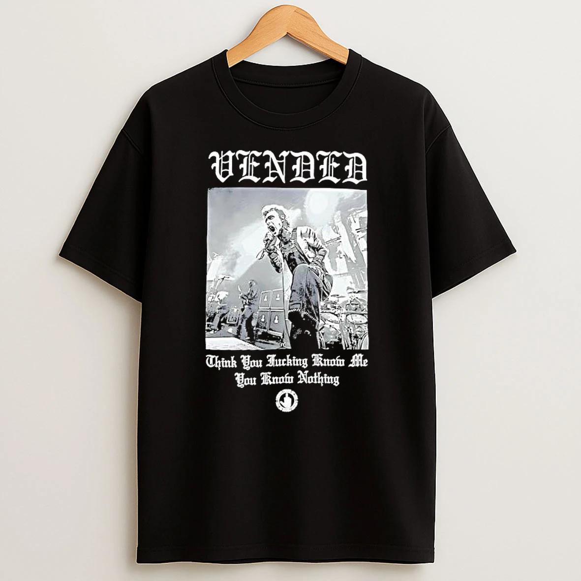 Vended Think You Fucking Know Me You Know Nothing Graphic T Shirt