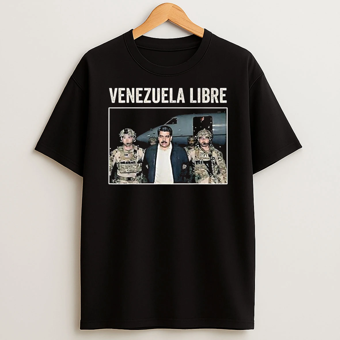 Venezuela Libre Nicolas Maduro Captured Arrest T Shirt