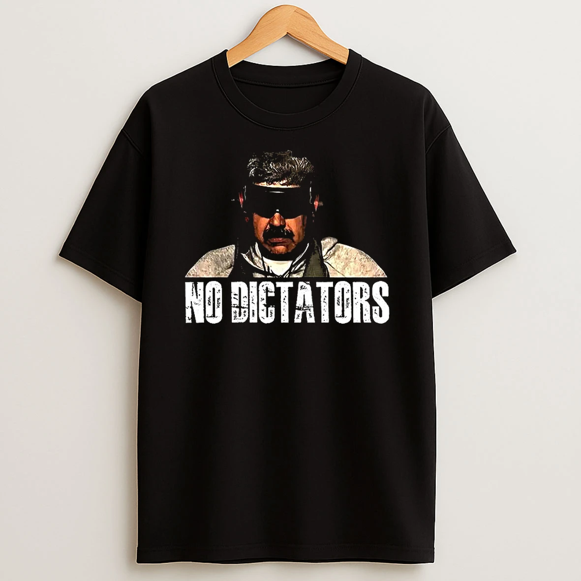 Venezuela President Captured No Dictator Image T Shirt
