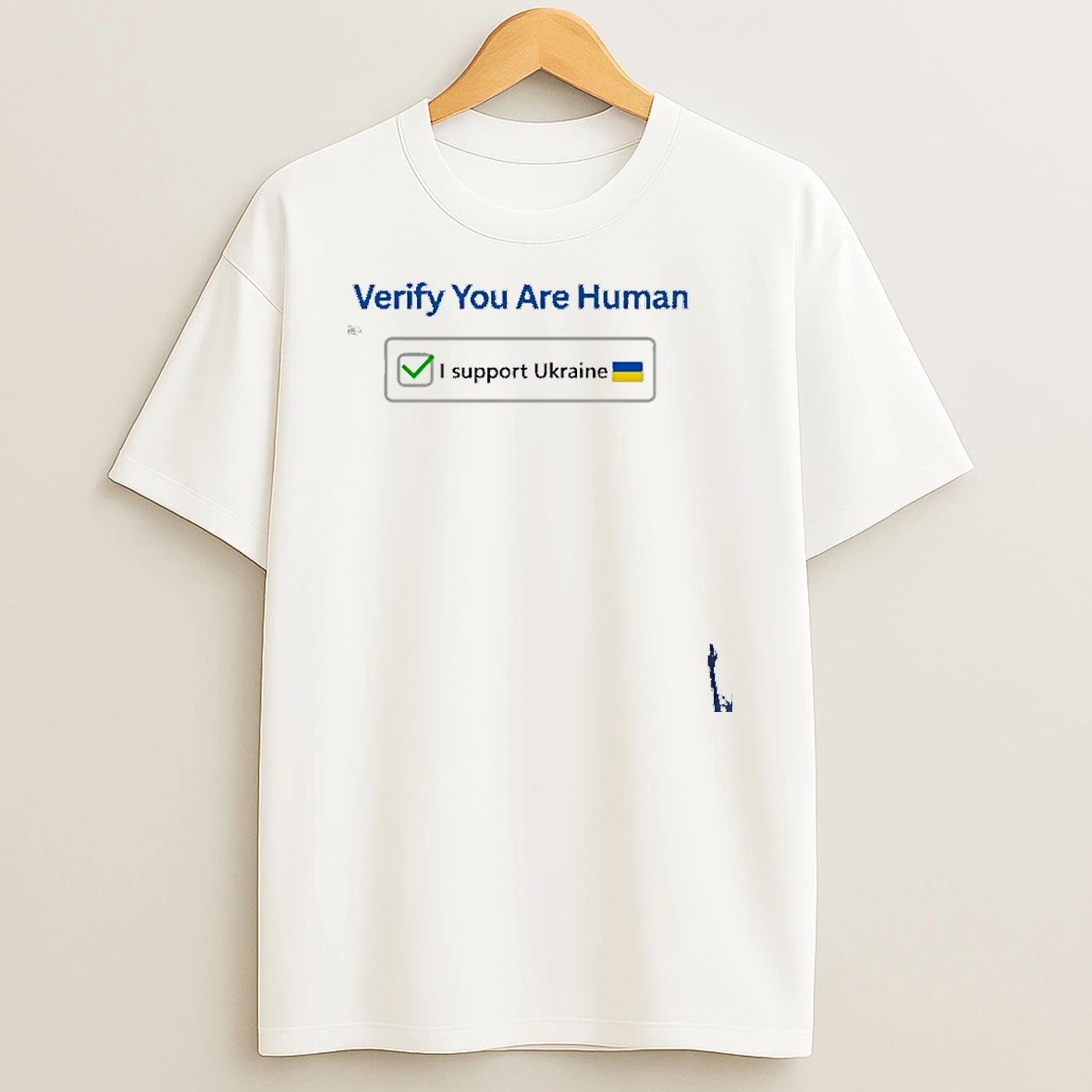 Verify Youre Human Support Ukraine T Shirt