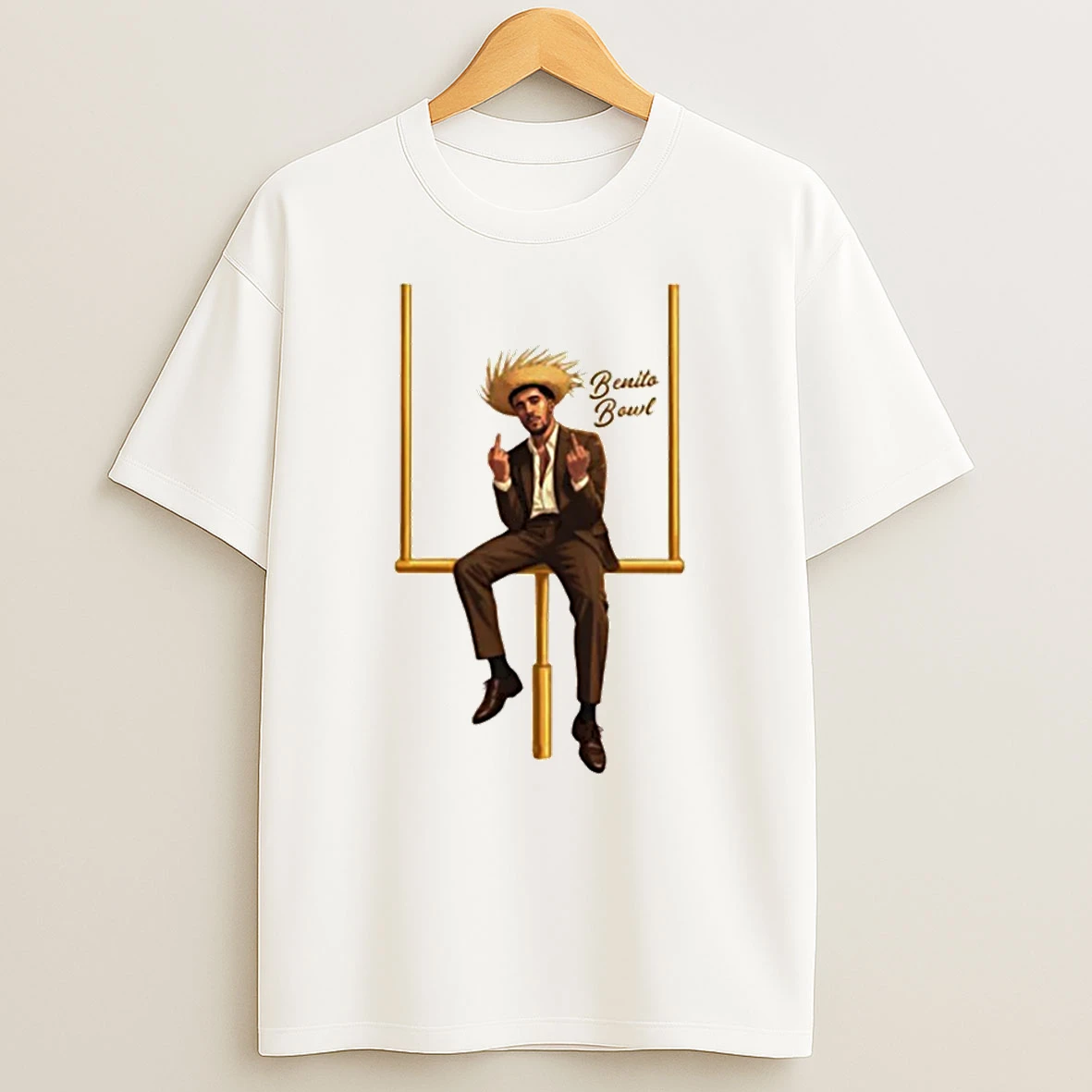 Vintage Comics Bad Bunny Middle Finger T Shirt