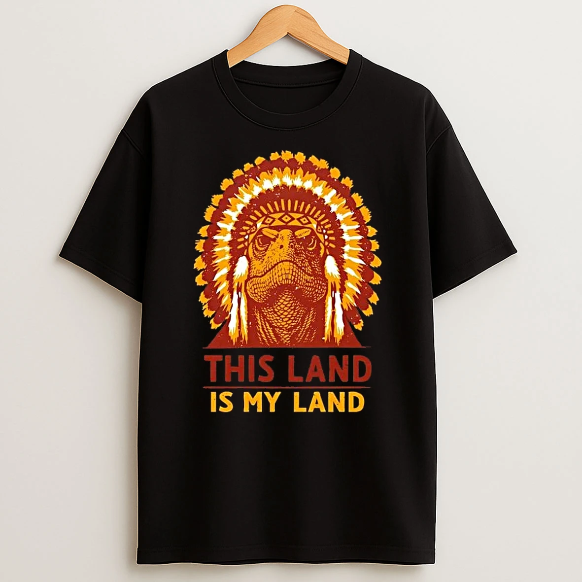 Vintage Stoic First Nation This Land Is My Land T Shirt