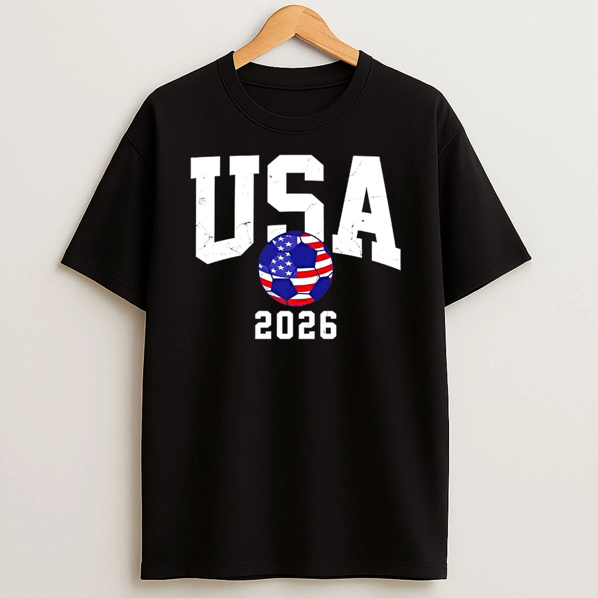 Vintage Usa Soccer Ball American 2026 T Shirt