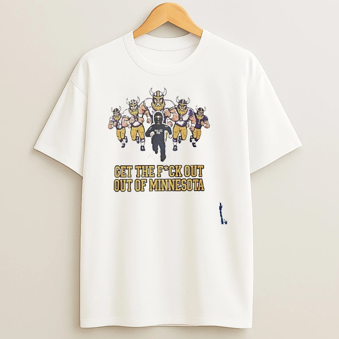 Viral Ice Get The Fuck Out Of Minnesota Woman T Shirt