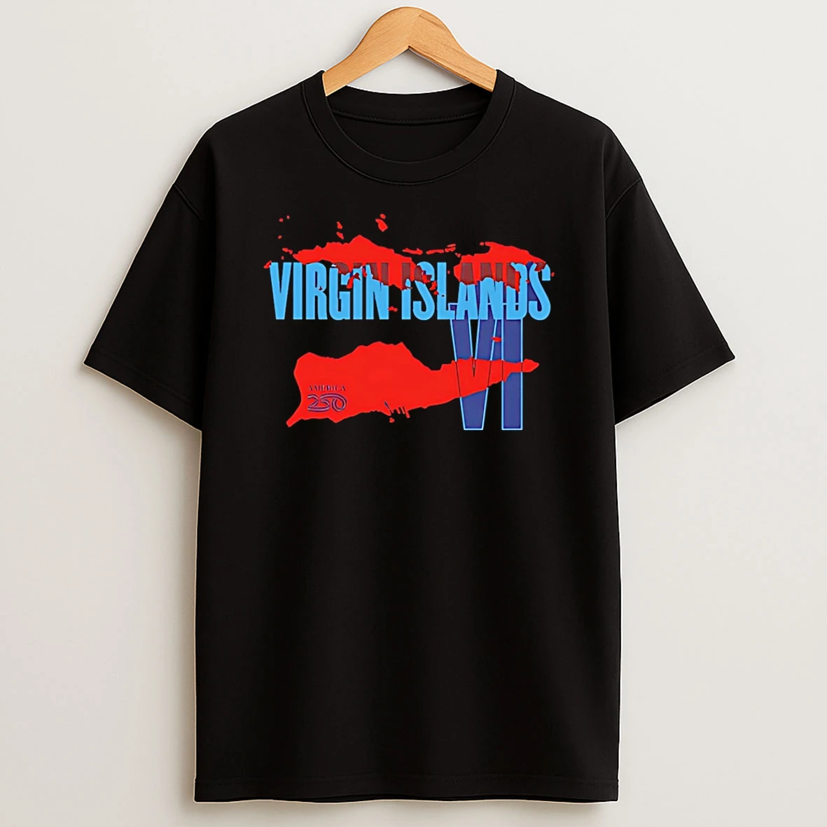 Virgin Islands America 250 T Shirt
