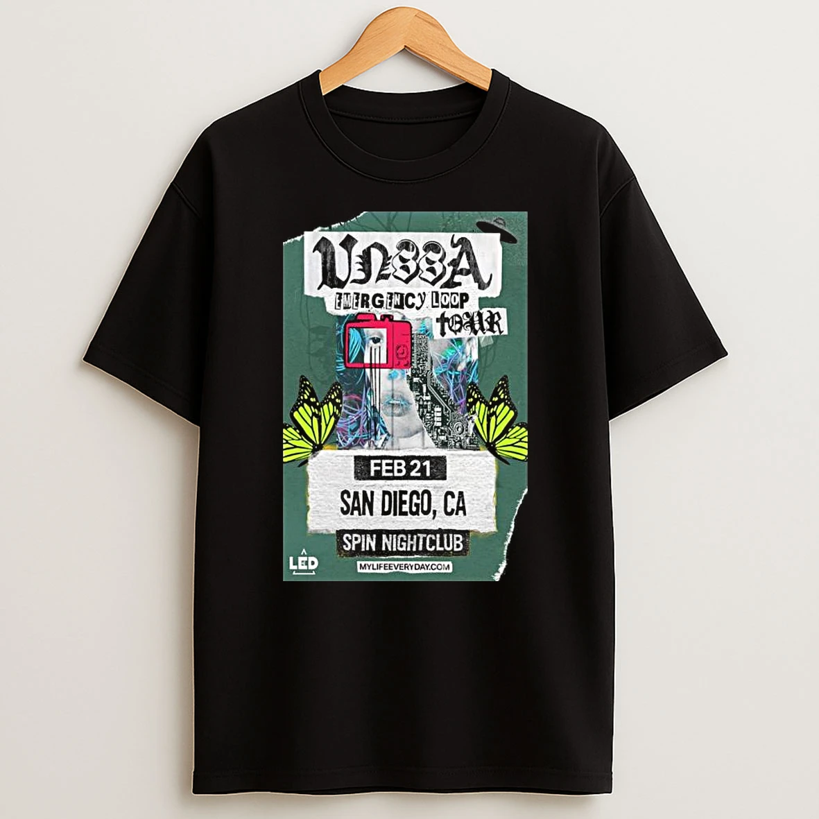 Vnssa San Diego Ca February 21 2026 T Shirt