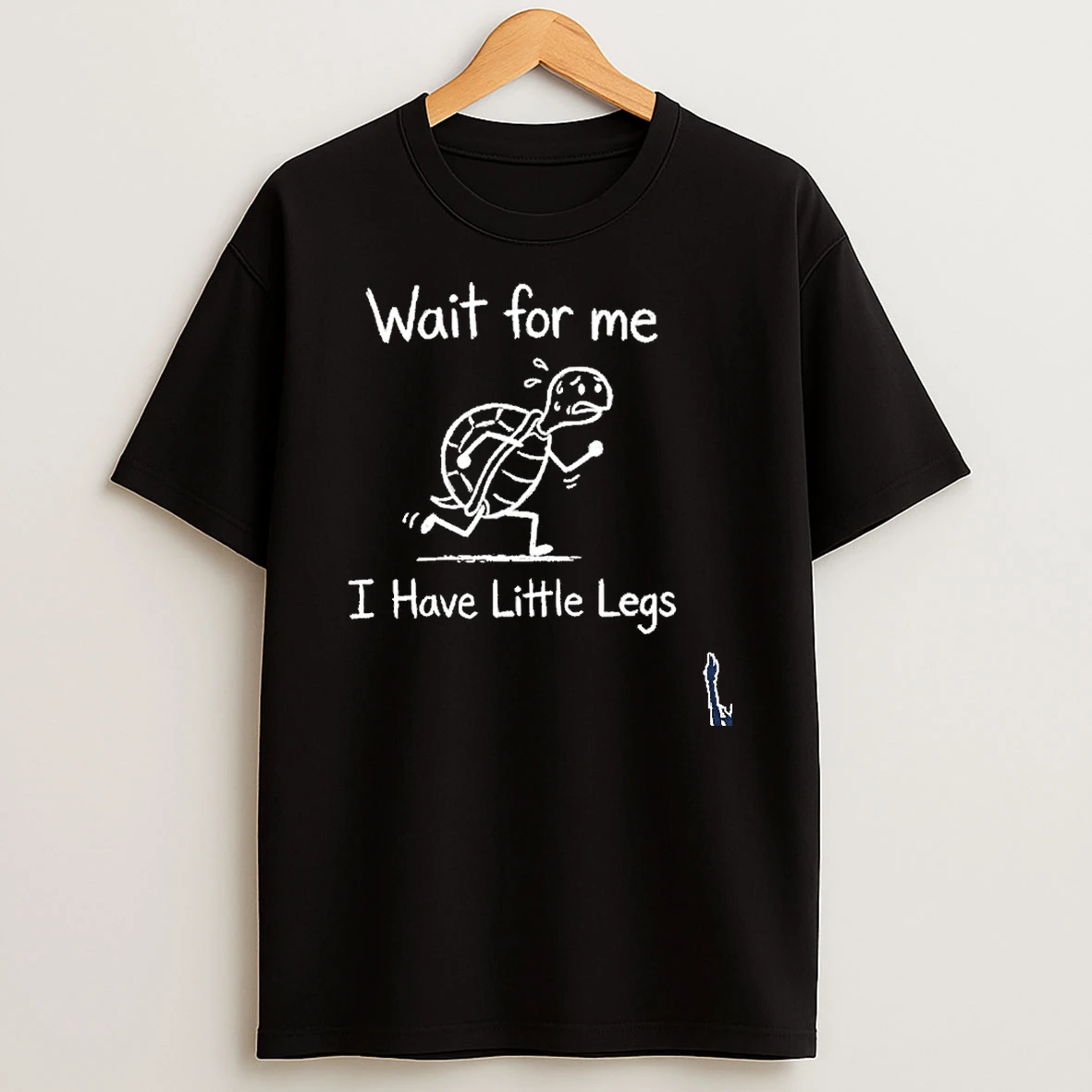 Wait For Me I Have Little Legs Meme Turtle Sketch Woman T Shirt