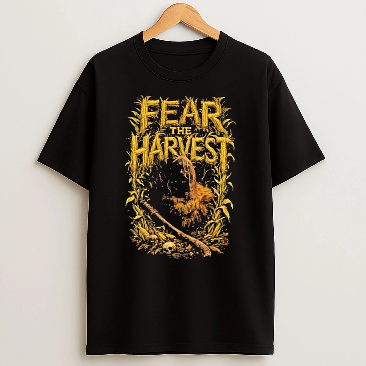 Wakiza Wakiza Fear The Harvest Horror T Shirt
