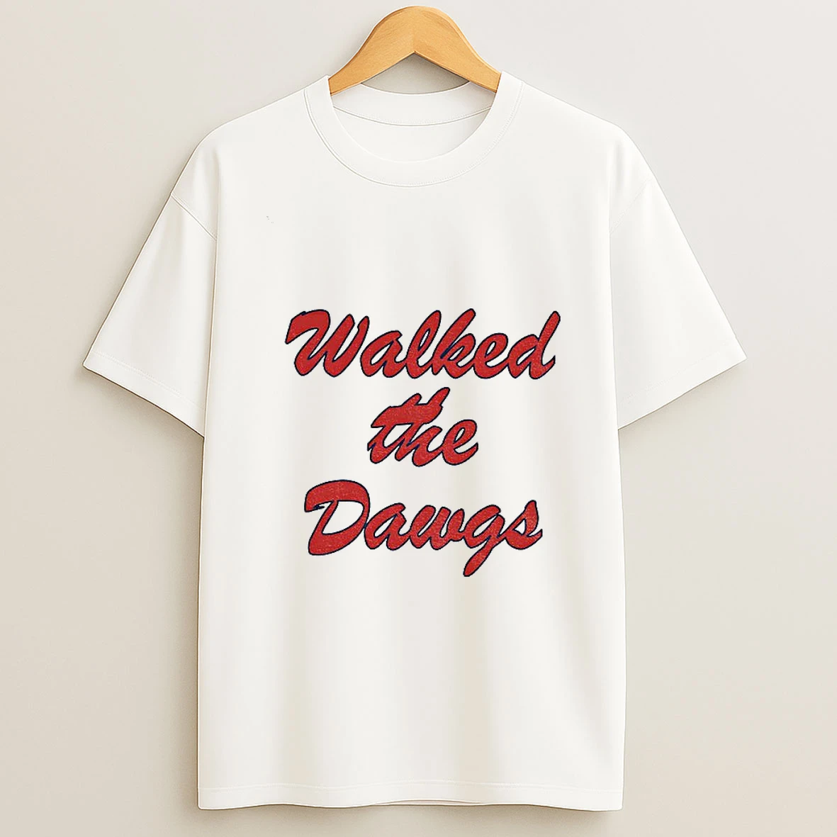 Walked The Dawgs Ole Miss Rebels Football Hotty Toddy T Shirt