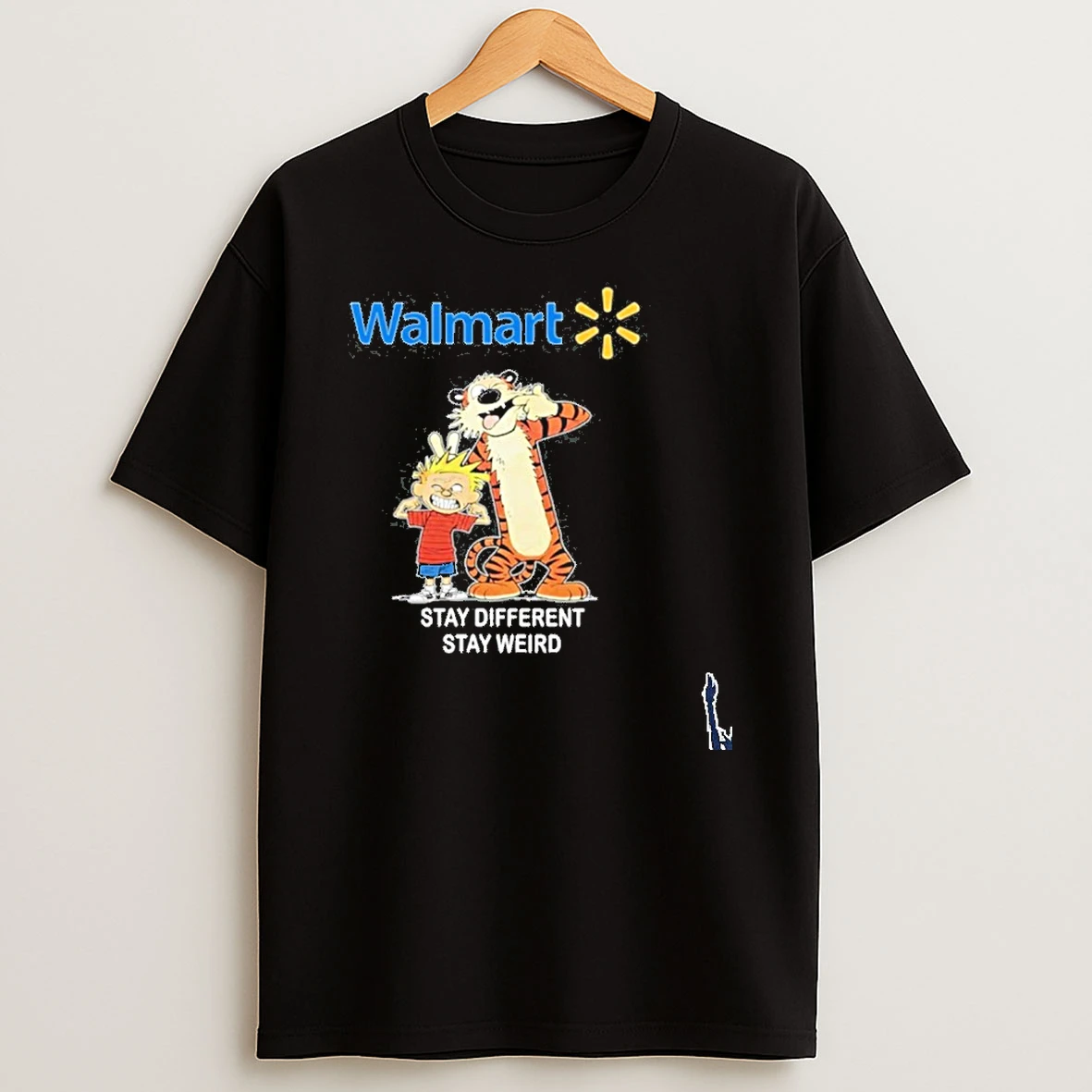 Walmart Calvin And Hobbes Stay Different Stay Weird T Shirt