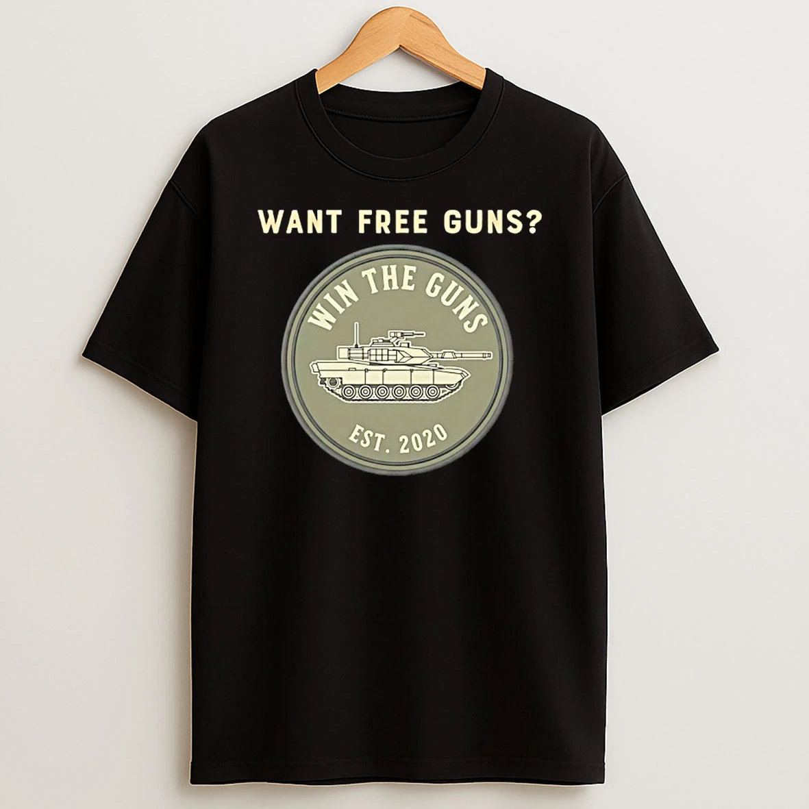 Want Free Guns Win The Guns Est 2020 T Shirt