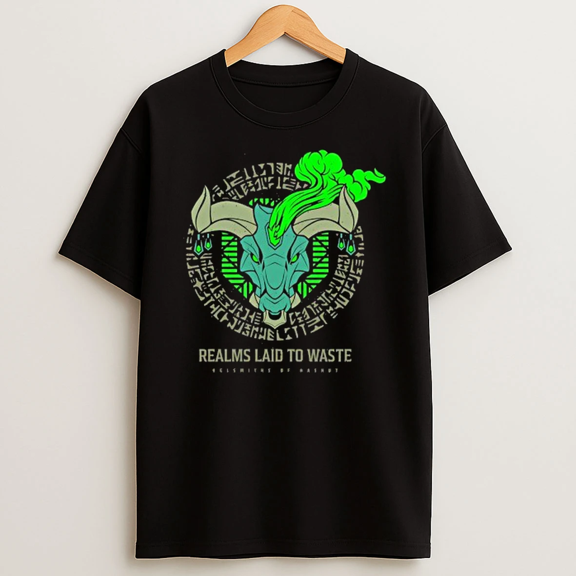 Warhammer Realms Laid To Waste Helsmiths Of Hashut T Shirt