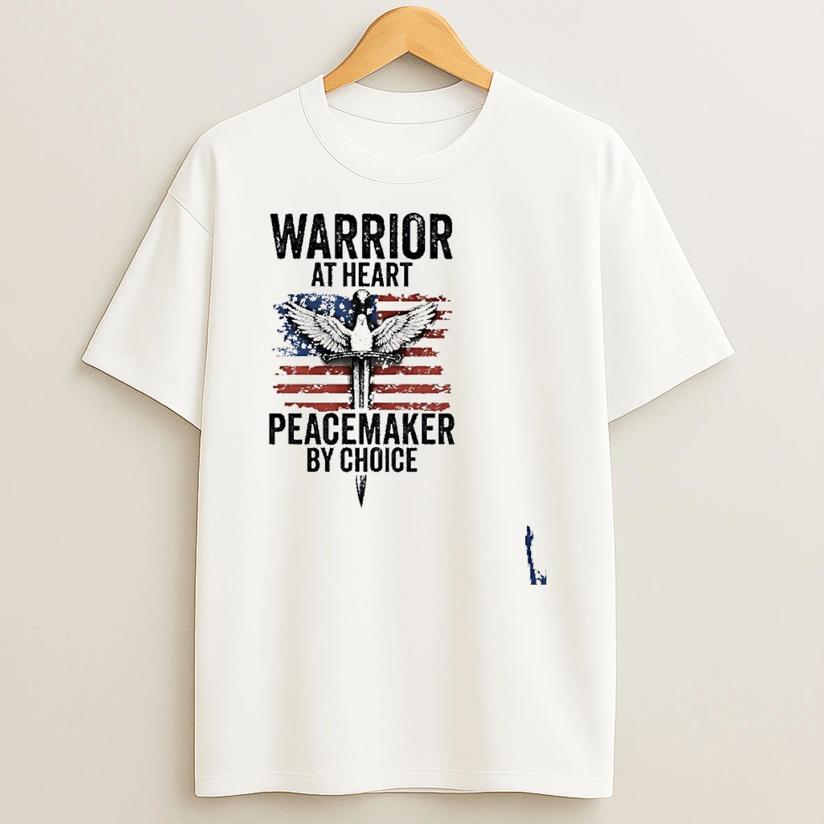Warrior At Heart Peacemaker By Choice T Shirt