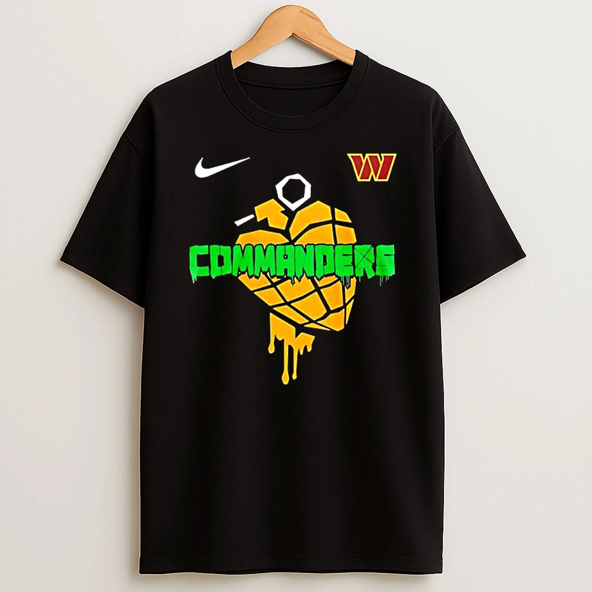 Washington Commanders Nfl Green Day Football 2026 T Shirt