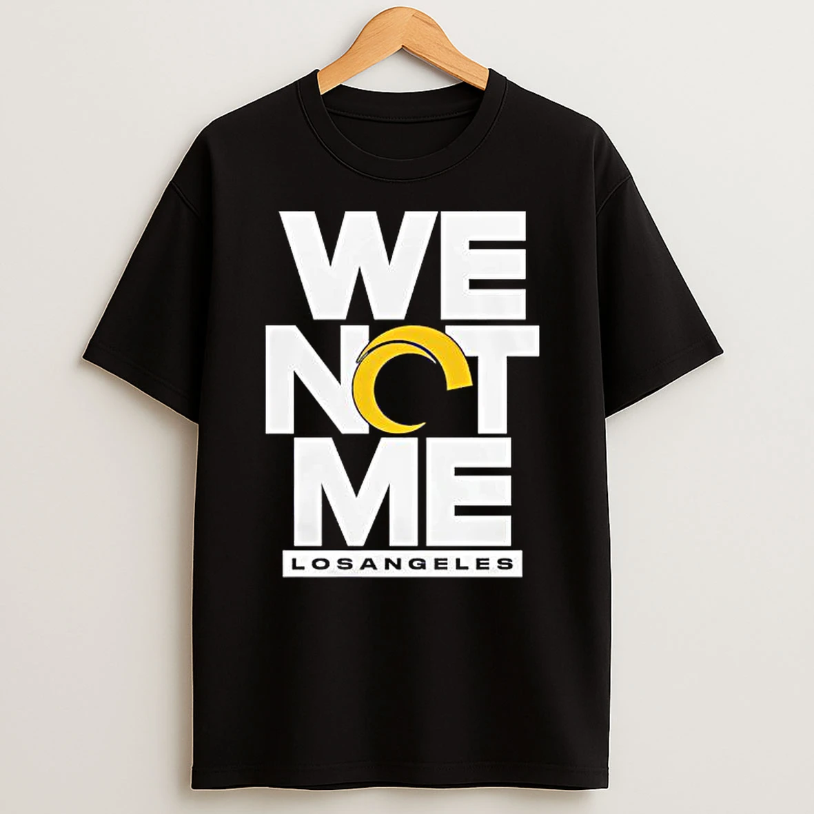 We Not Me Los Angeles Rams Graphic T Shirt