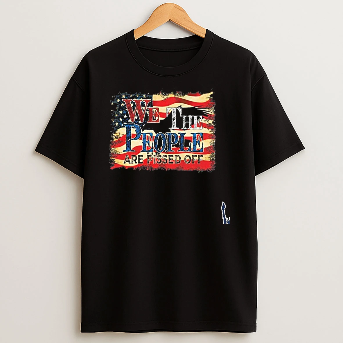We The People Are Pissed Off Flag T Shirt