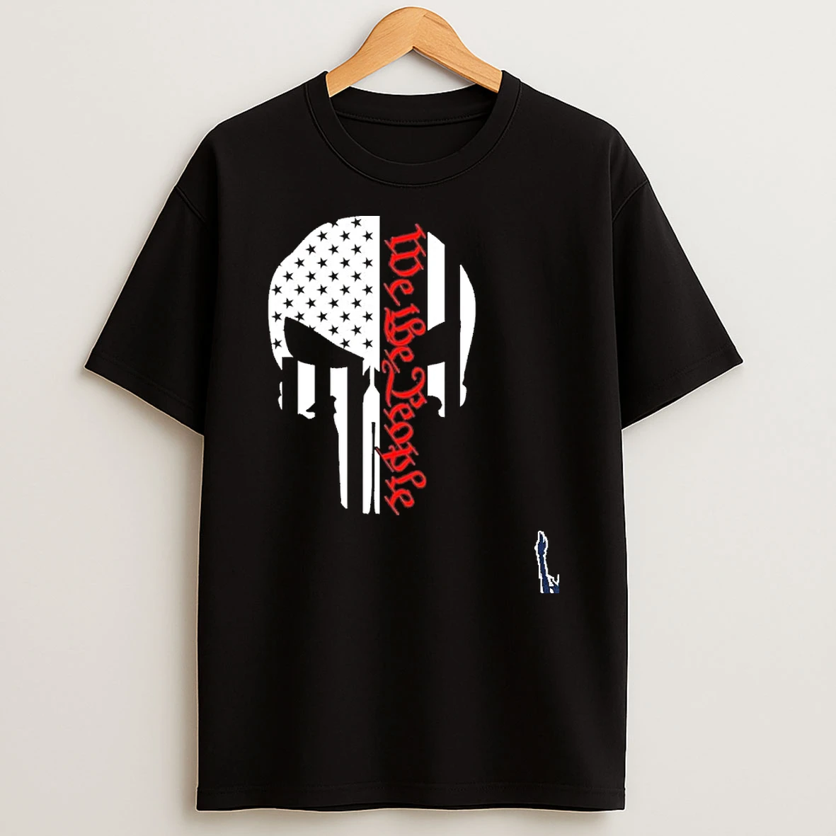 We The People Skull Patriotic Freedom T Shirt