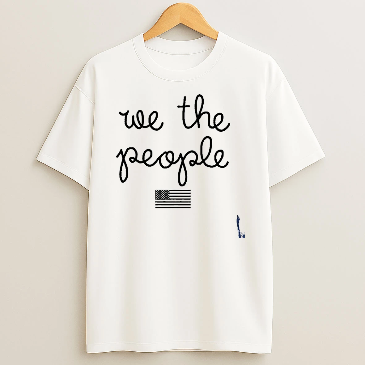 We The People Usa American Flag T Shirt