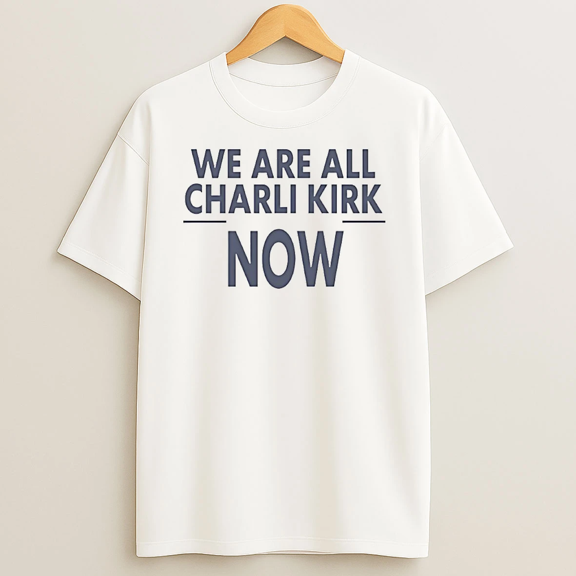 We Are All Charlie Kirk Now Circle T Shirt