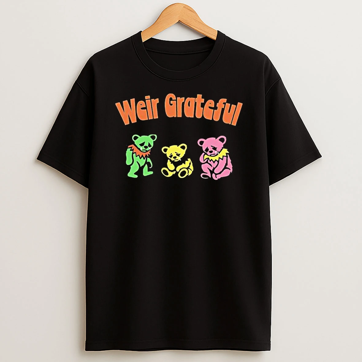 Weir Grateful Bob Weir Crying Bears Graphic T Shirt