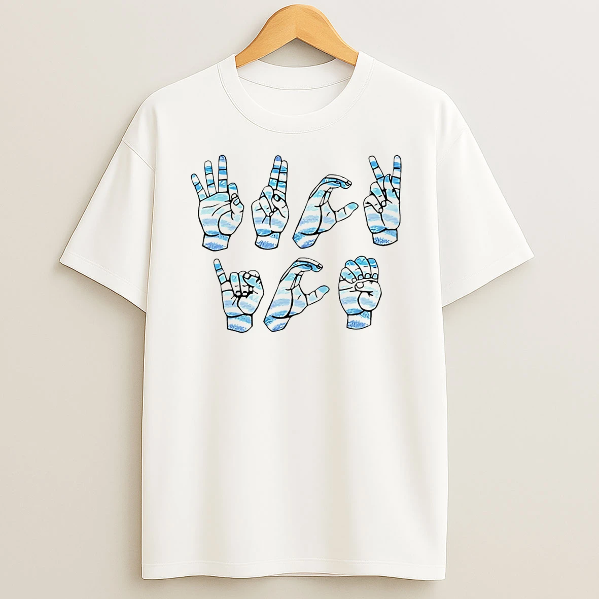 Welcome Asl Fuck Ice Hand Sign Language T Shirt