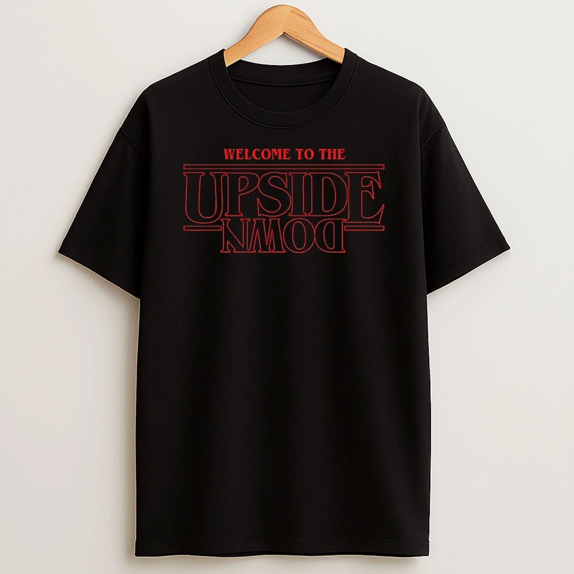 Welcome To The Upside Down Stranger Things Inspired 2025 Movie T Shirt
