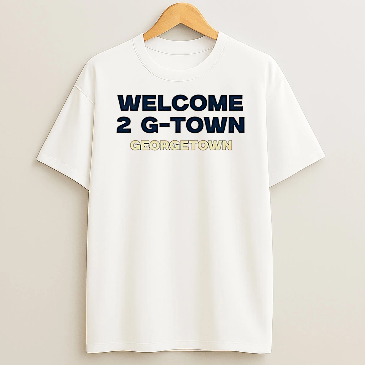 Welcome To G Town Georgetown T Shirt