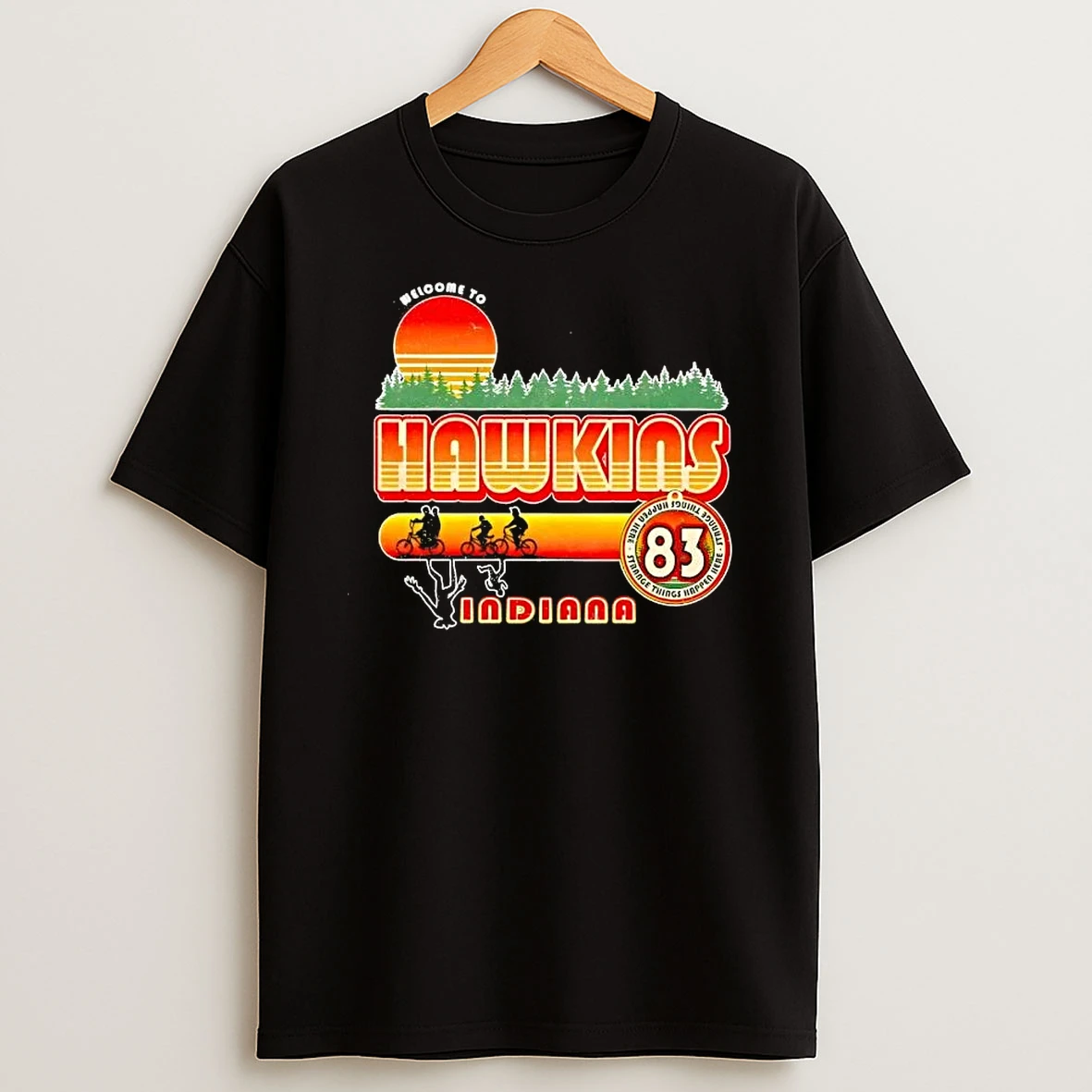 Welcome To Hawkins Indiana Magnet T Shirt