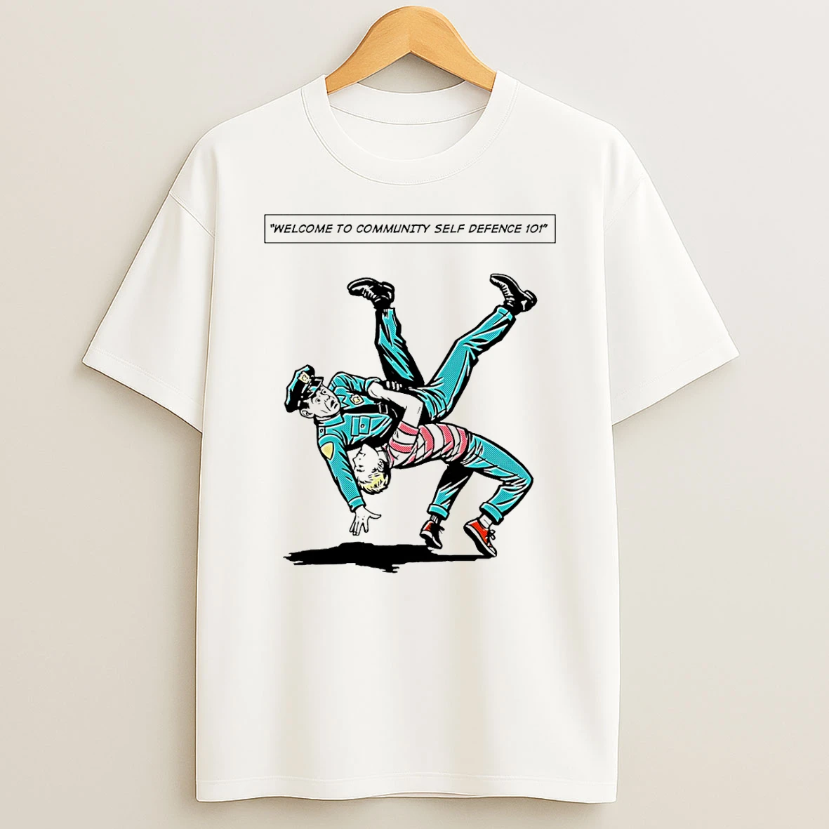 Welcome To Community Self Defence 101 T Shirt