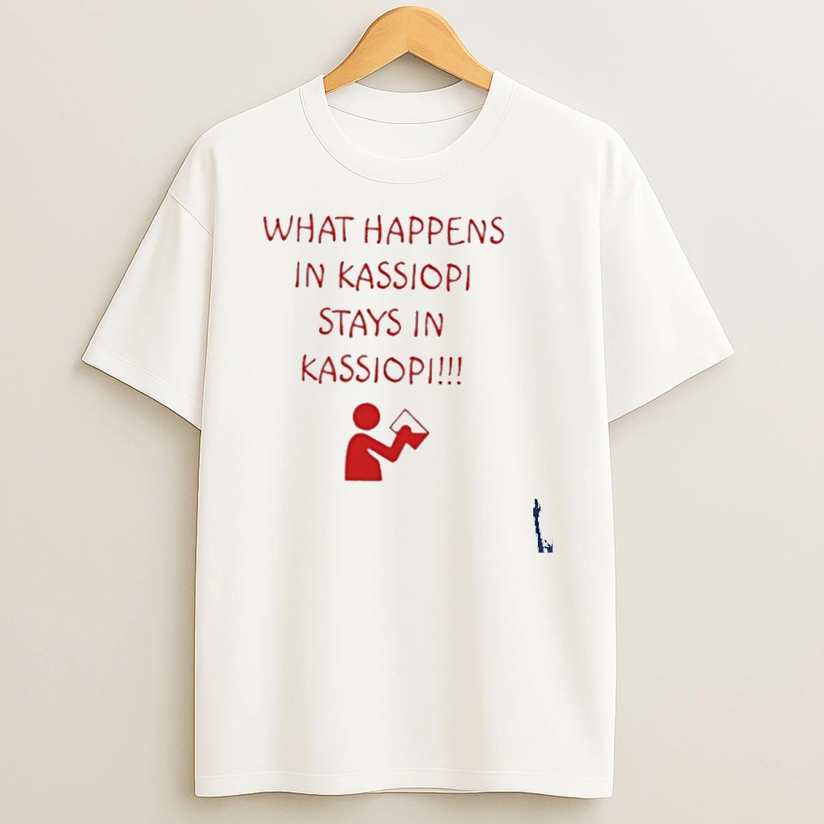 What Happens In Kassiopi Stays In Kassiopi T Shirt