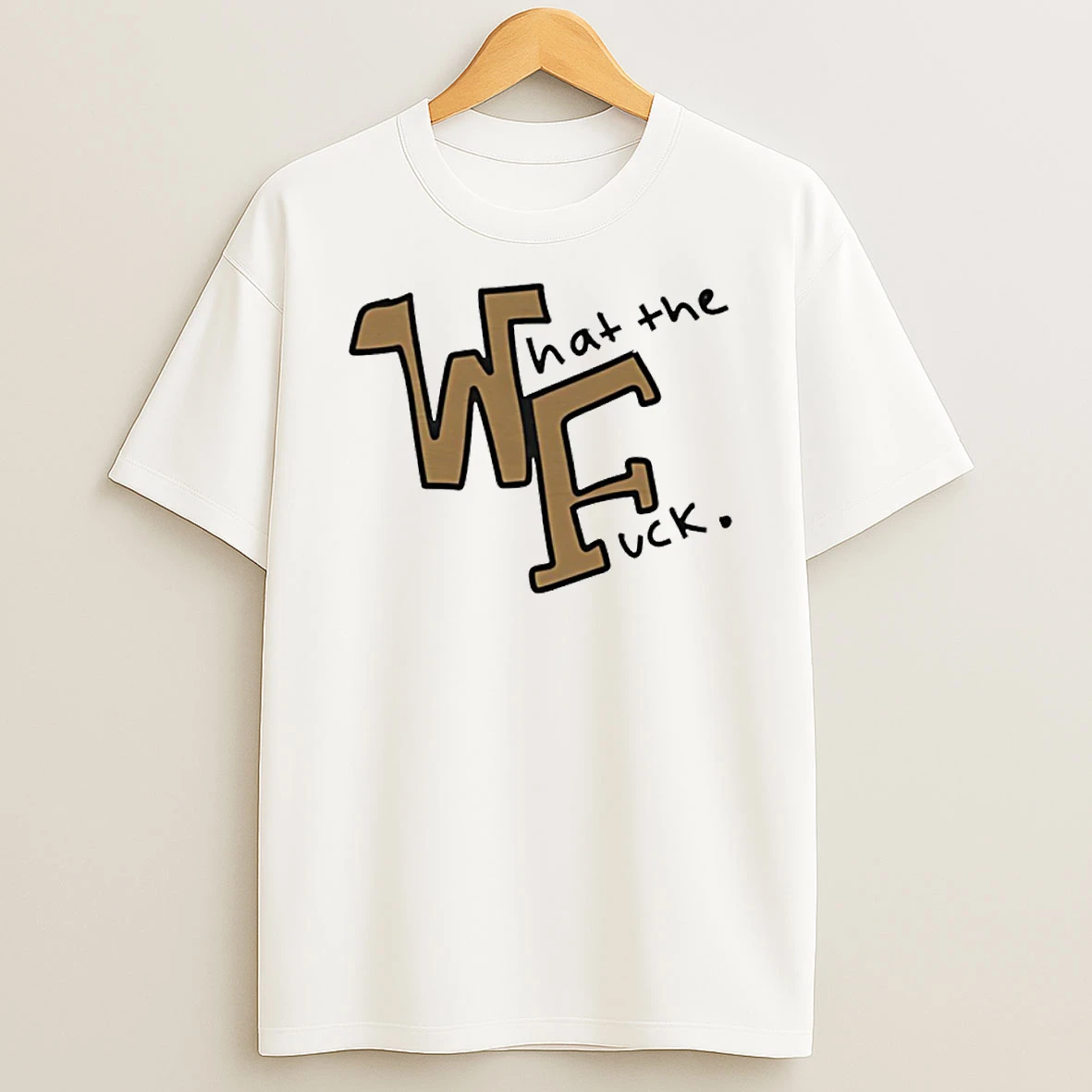 What The Fck Wake Forest Demon Deacons T Shirt