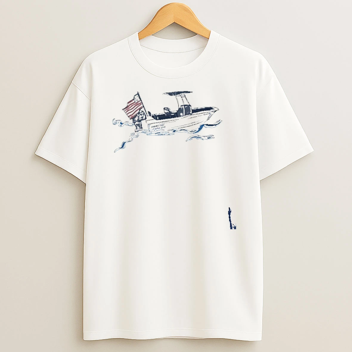 Whiskey Riff Hoochie Coochie Fishing Boat T Shirt